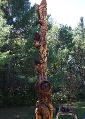 Chainsaw carving Tawas Michigan